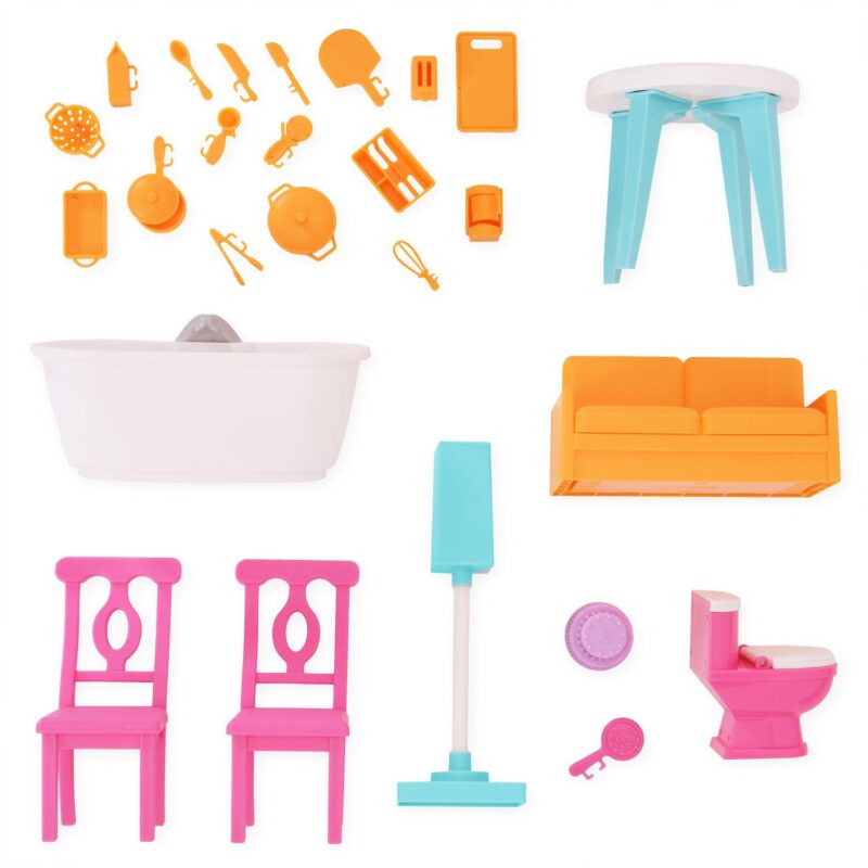 KidKraft So Dreamy Fully-Assembled Dollhouse - Image 10