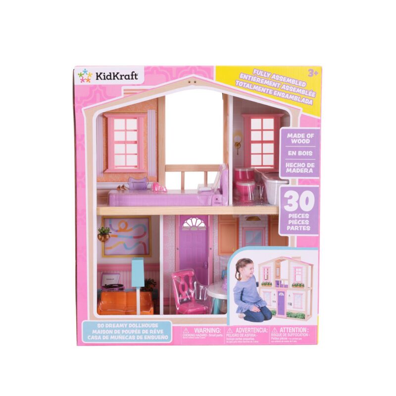 KidKraft So Dreamy Fully-Assembled Dollhouse - Image 5