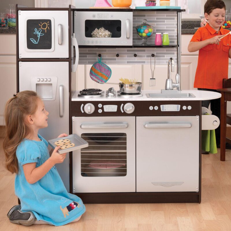 KidKraft Uptown Espresso Kitchen - Image 2