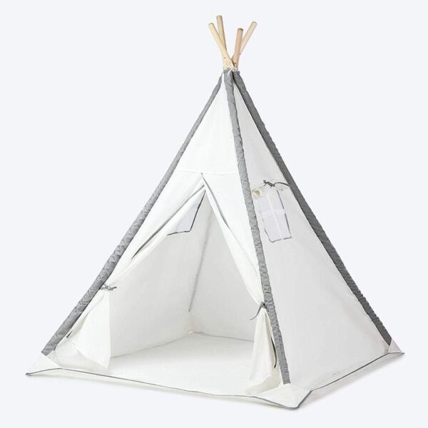 Kids Teepee Tent for Kids with Mat and Carry Case - Kids Play Tent for Toddlers Girls and Boys