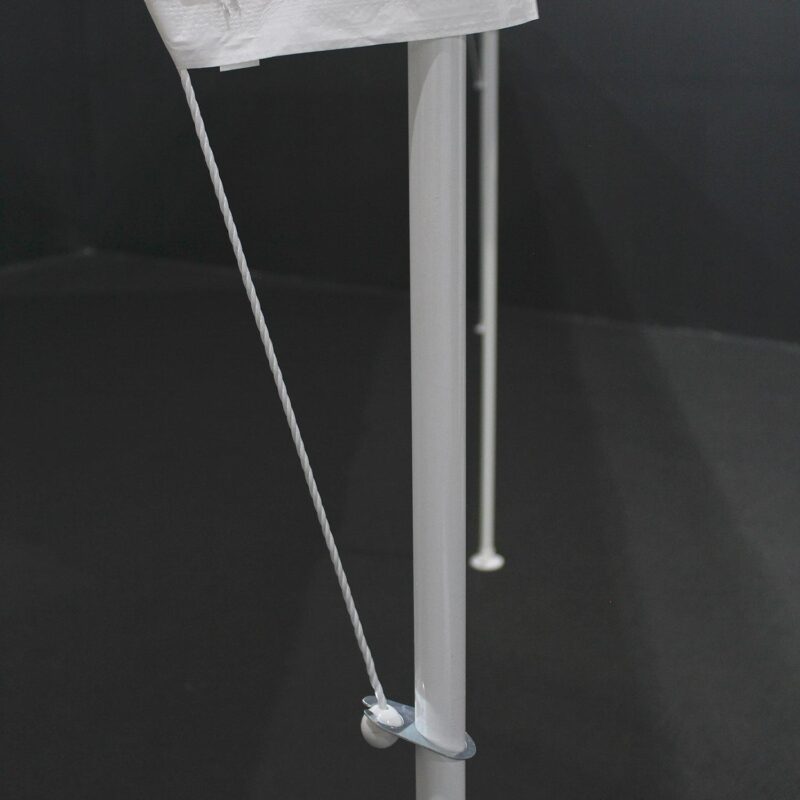 King Canopy Value King 10' x 20' Carport, 6-Leg, 1 1/4-inch Steel Frame, White - Image 5