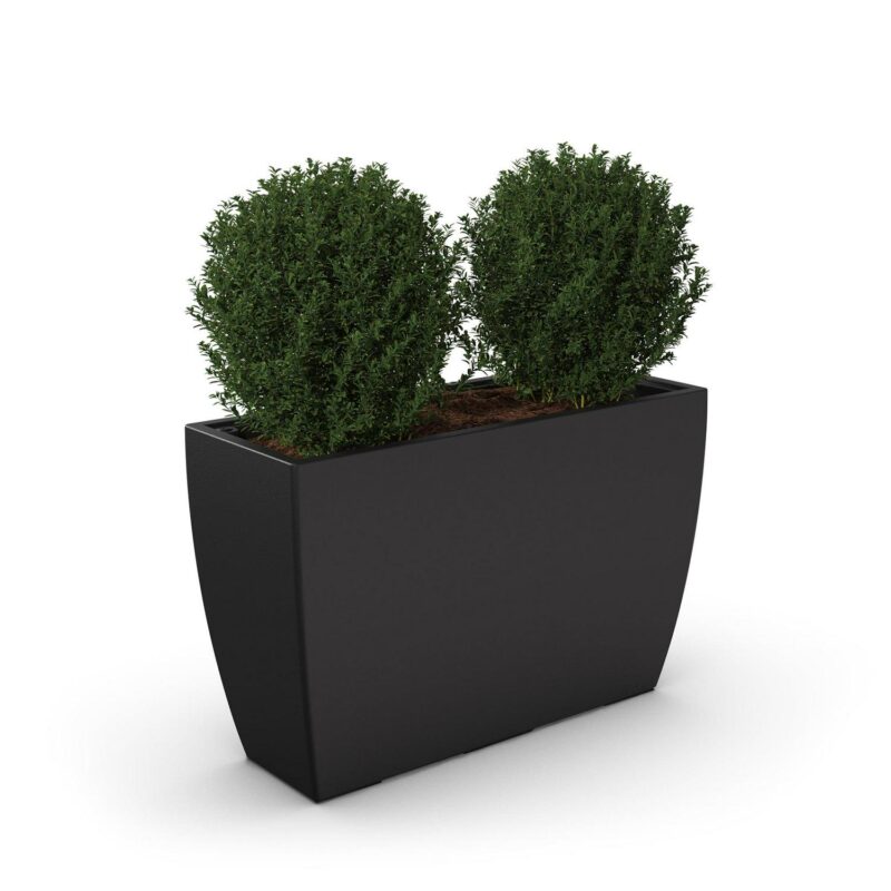 Kobi 36in Trough Planter - Black - Image 2