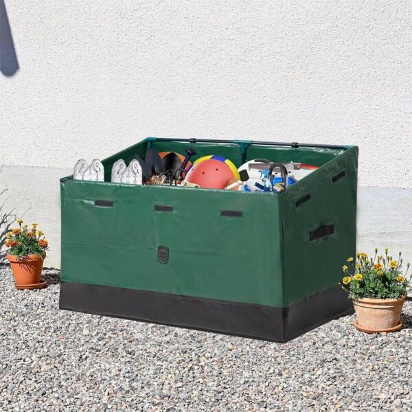 Ktaxon 130 Gal Outdoor Garden PVC Storage Box Storage Container Waterproof