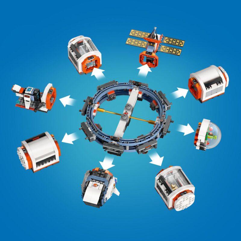 LEGO City Modular Space Station Science Toy 60433 (1097 Pieces) - Image 3