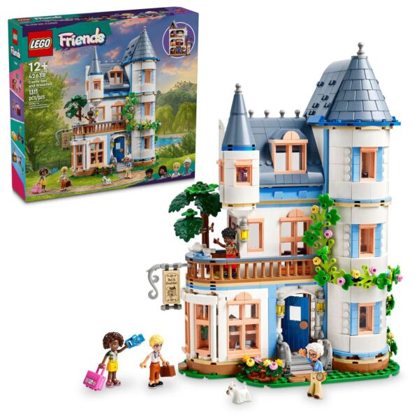 LEGO Friends Castle Bed and Breakfast Hotel 42638 Building Kit (1311 pieces)