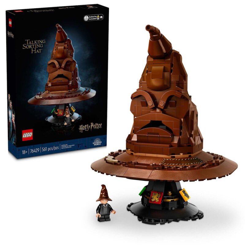 LEGO Harry Potter Talking Sorting Hat 76429 Building Kit (561 Pieces)