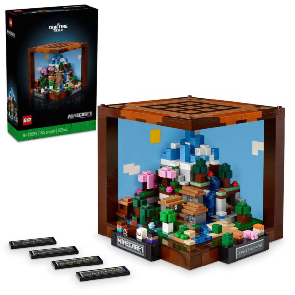 LEGO Minecraft The Crafting Table 21265 Building Kit (1195 pieces)