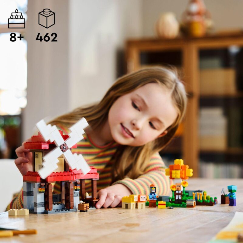 LEGO Minecraft The Windmill Farm 21262 Building Kit (462 pieces) - Image 2