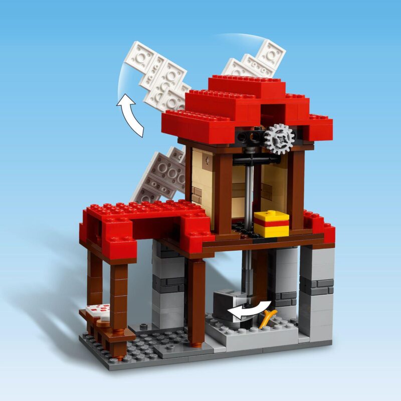 LEGO Minecraft The Windmill Farm 21262 Building Kit (462 pieces) - Image 4