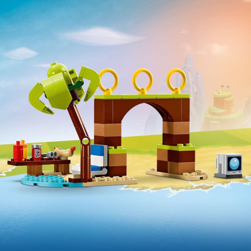 LEGO Sonic the Hedgehog: Tails Adventure Boat 76997 Building Kit (393 pieces) - Image 4
