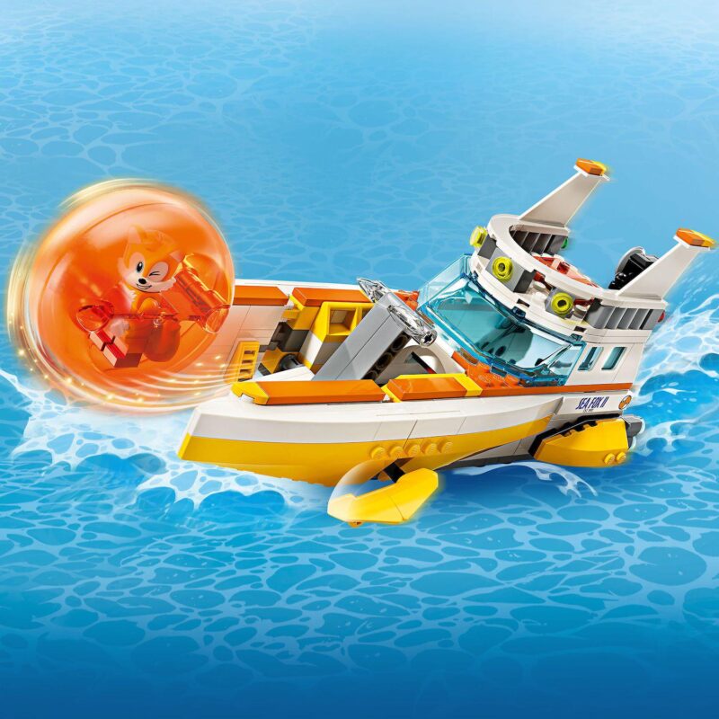 LEGO Sonic the Hedgehog: Tails Adventure Boat 76997 Building Kit (393 pieces) - Image 3