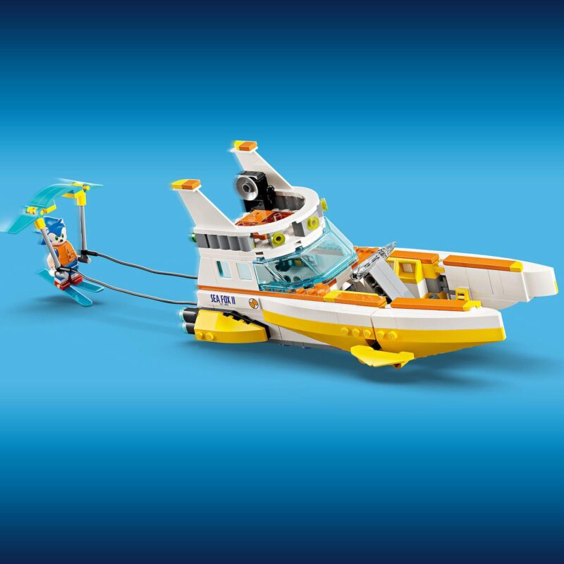 LEGO Sonic the Hedgehog: Tails Adventure Boat 76997 Building Kit (393 pieces) - Image 5