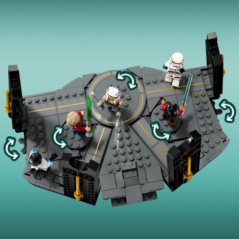 LEGO Star Wars Ahsoka Tano's Duel on Peridea Collectible 75385 Building Kit (382 Pieces) - Image 3