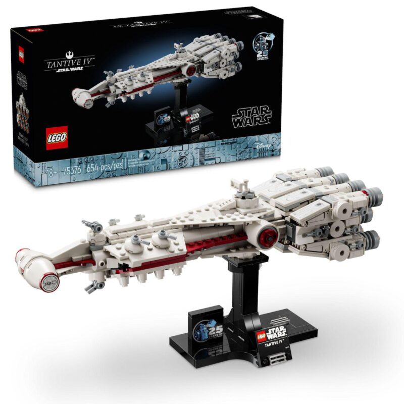LEGO Star Wars Tantive IV 75376 Building Kit (654 Pieces)
