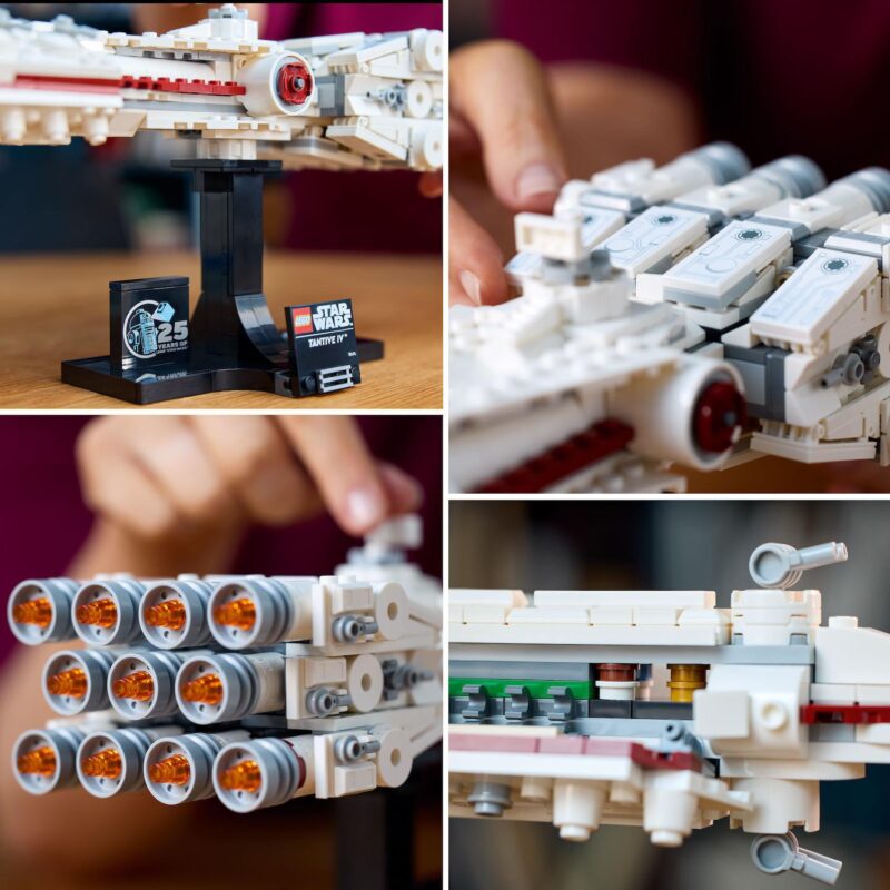 LEGO Star Wars Tantive IV 75376 Building Kit (654 Pieces) - Image 3