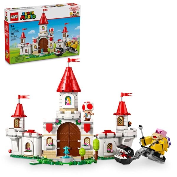 LEGO Super Mario Battle with Roy at Peachs Castle 71435 Building Kit (738 pieces)