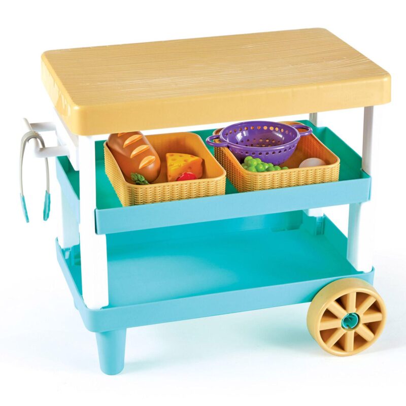 Learning Resources New Sprouts Prep 'n' Store Kitchen Island Toy - Image 2