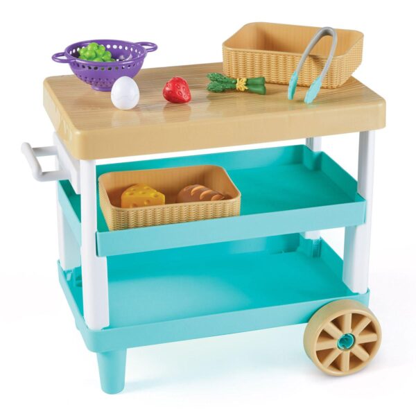 Learning Resources New Sprouts Prep 'n' Store Kitchen Island Toy