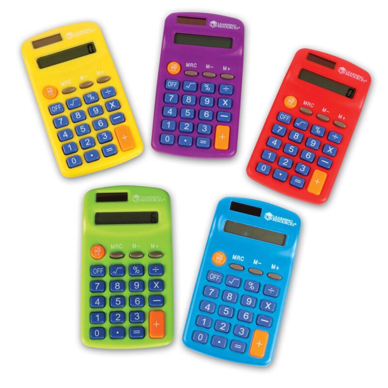 Learning Resources Rainbow Calculators - Image 2