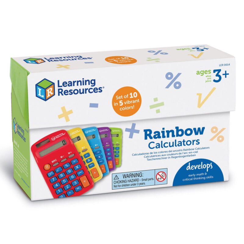 Learning Resources Rainbow Calculators - Image 4