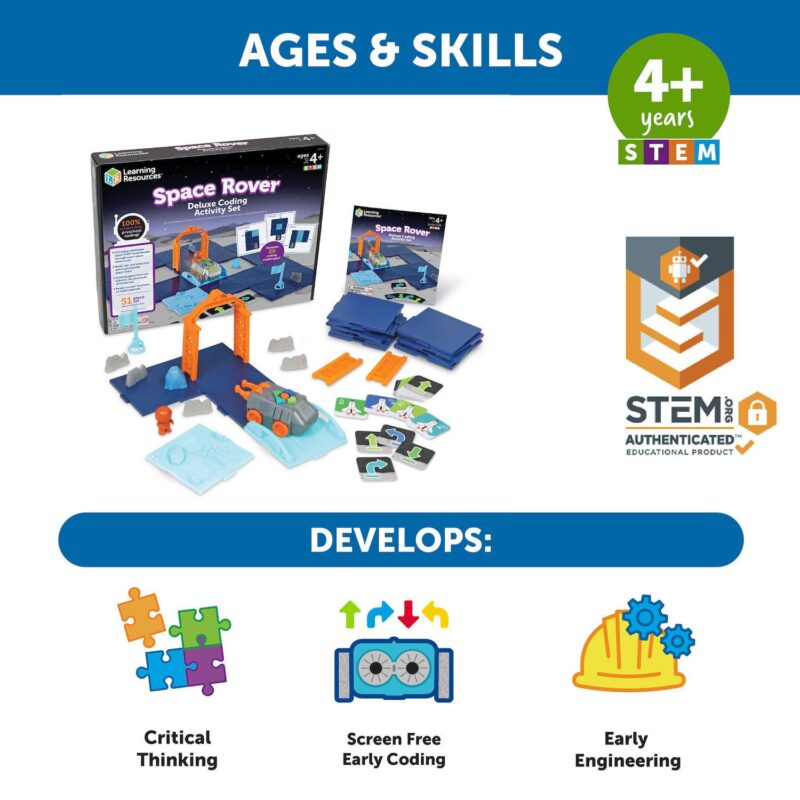 Learning Resources Space Rover Deluxe Coding Activity Set - Image 5