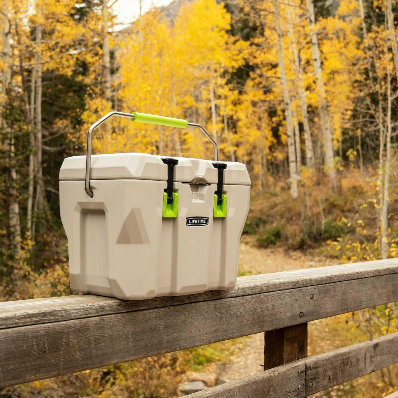 Lifetime 28 Quart New High Performance Polyethylene Cooler, Gray (91183) - Image 4