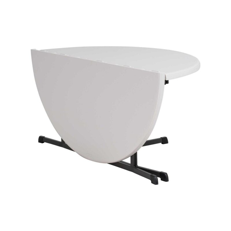 Lifetime 60 inch Round Folding Table, Indoor/Outdoor Commercial Grade, Almond (80806) - Image 12