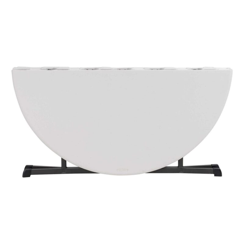 Lifetime 60 inch Round Folding Table, Indoor/Outdoor Commercial Grade, Almond (80806) - Image 11