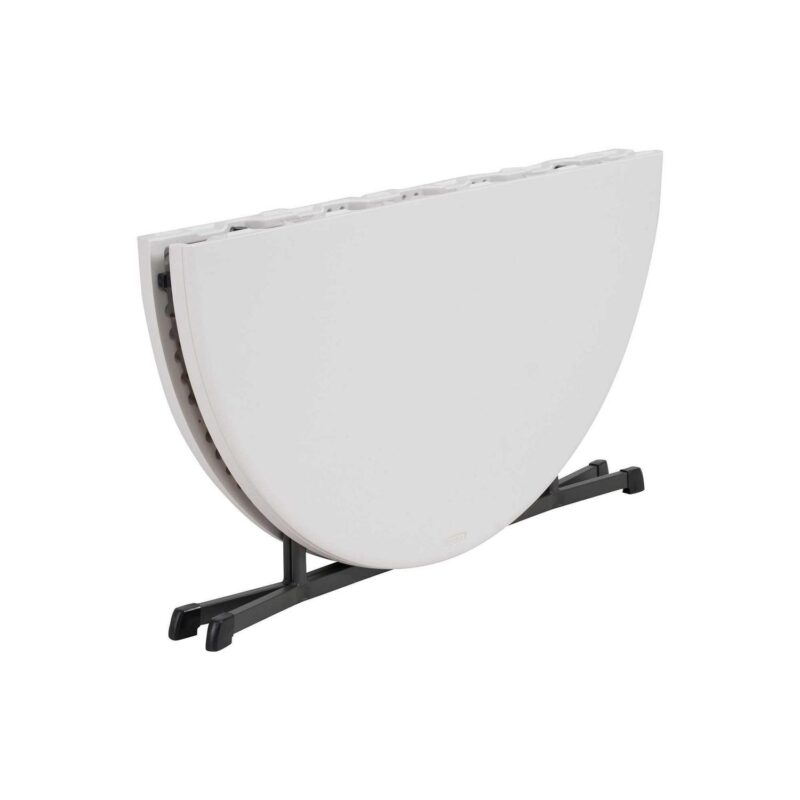 Lifetime 60 inch Round Folding Table, Indoor/Outdoor Commercial Grade, Almond (80806) - Image 13