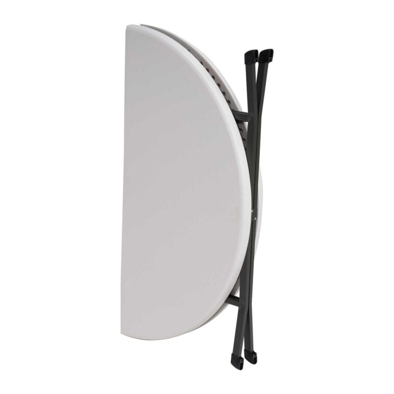 Lifetime 60 inch Round Folding Table, Indoor/Outdoor Commercial Grade, Almond (80806) - Image 16