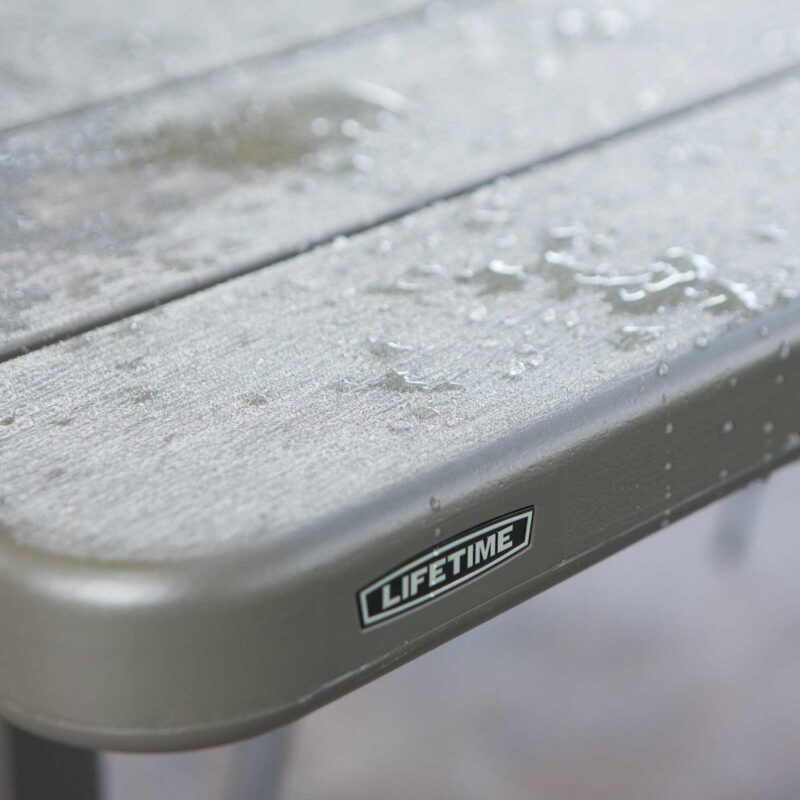 Lifetime 6-Foot Craftsman Outdoor Polyethylene Folding Picnic Table - Image 27