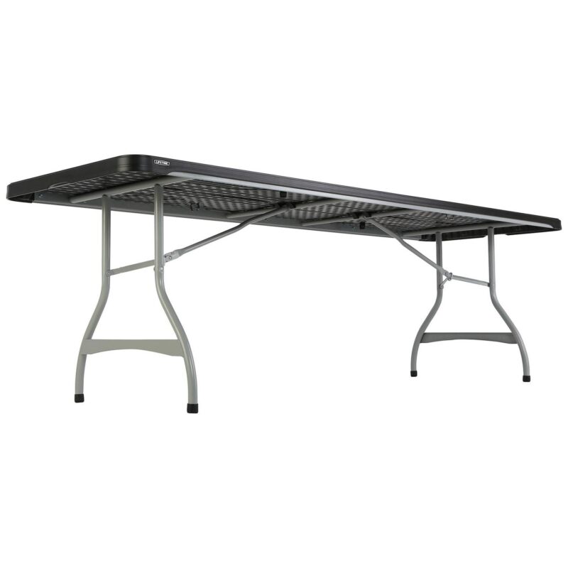 Lifetime 8 Foot Nesting Rectangle Table, Indoor/Outdoor Commercial Grade, Black (280462) - Image 22