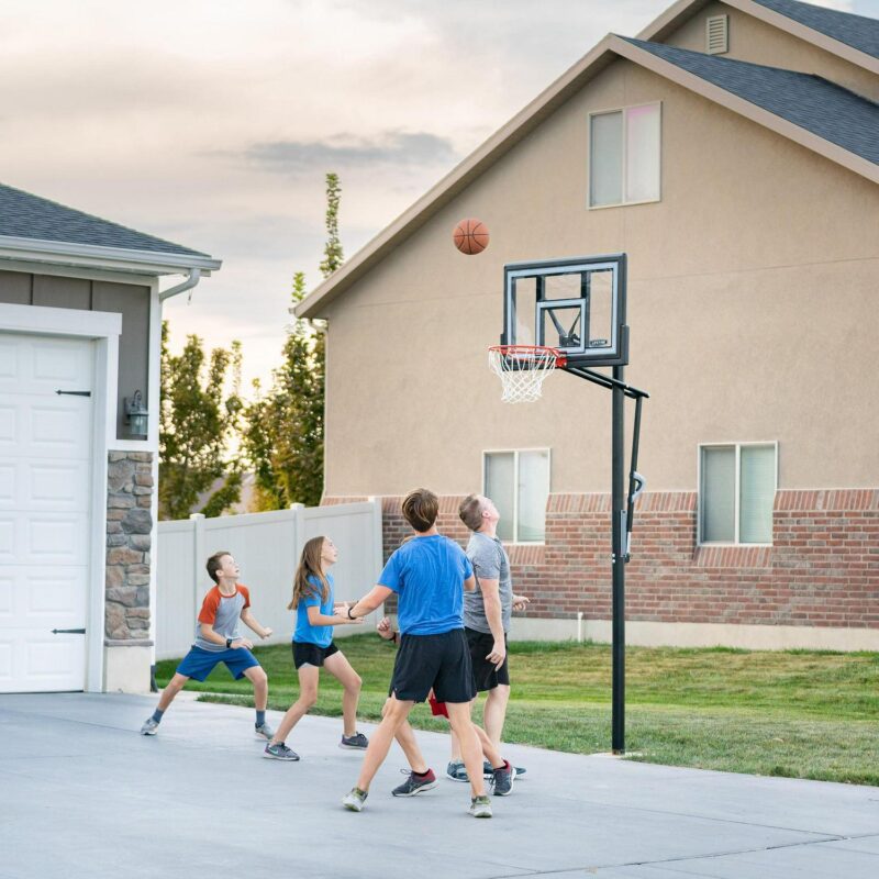 Lifetime Adjustable Inground Basketball Hoop, 50 inch Polycarbonate (1084) - Image 11