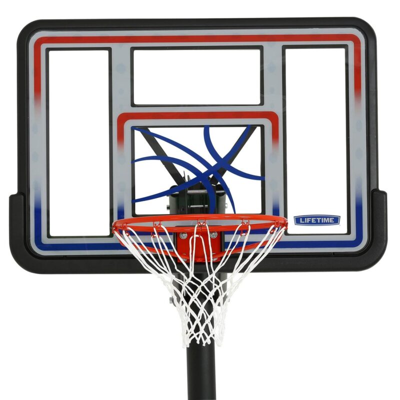 Lifetime Adjustable Inground Basketball Hoop, 44 inch Polycarbonate (1008) - Image 13