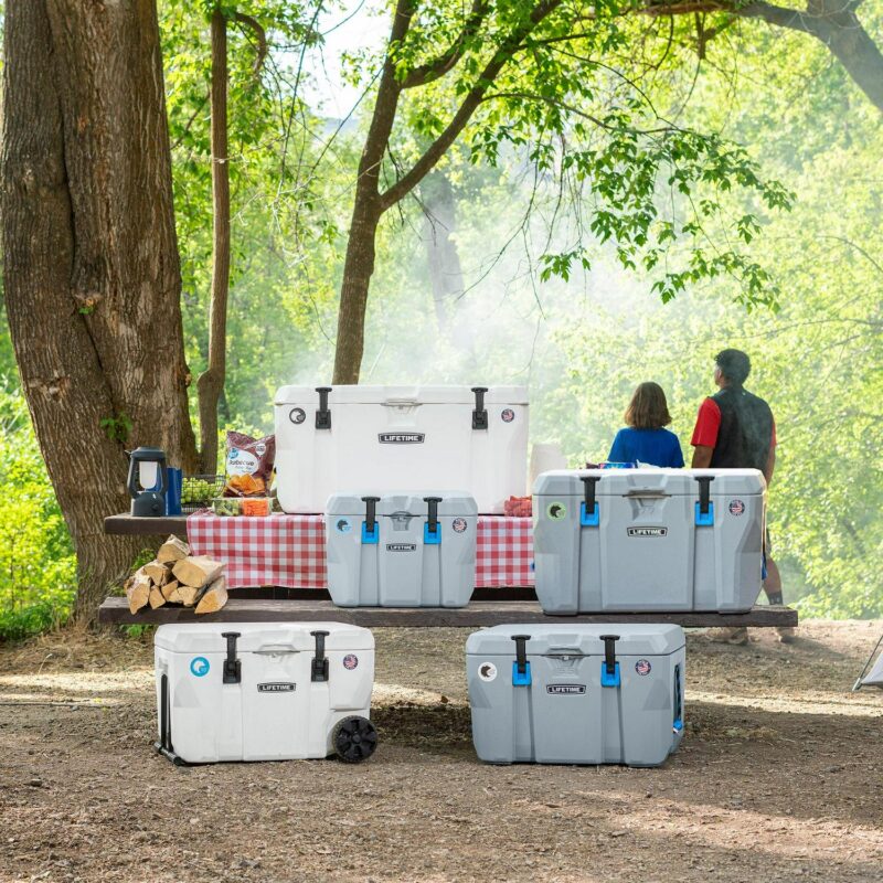 Lifetime New 115 Qt. Capacity High Performance Polyethylene Cooler, Arctic White (91108) - Image 10