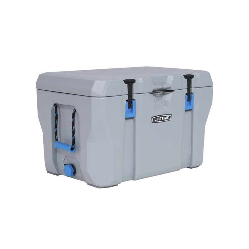 Lifetime New 77 Qt. Capacity High Performance Polyethylene Cooler, Light Gray (90903)
