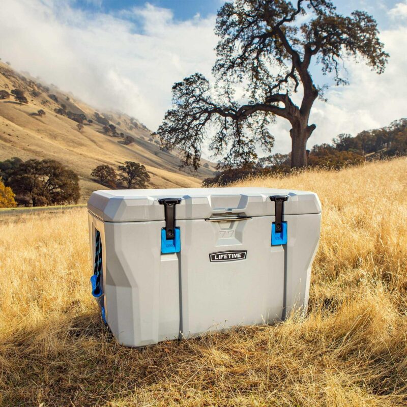 Lifetime New 77 Qt. Capacity High Performance Polyethylene Cooler, Light Gray (90903) - Image 10
