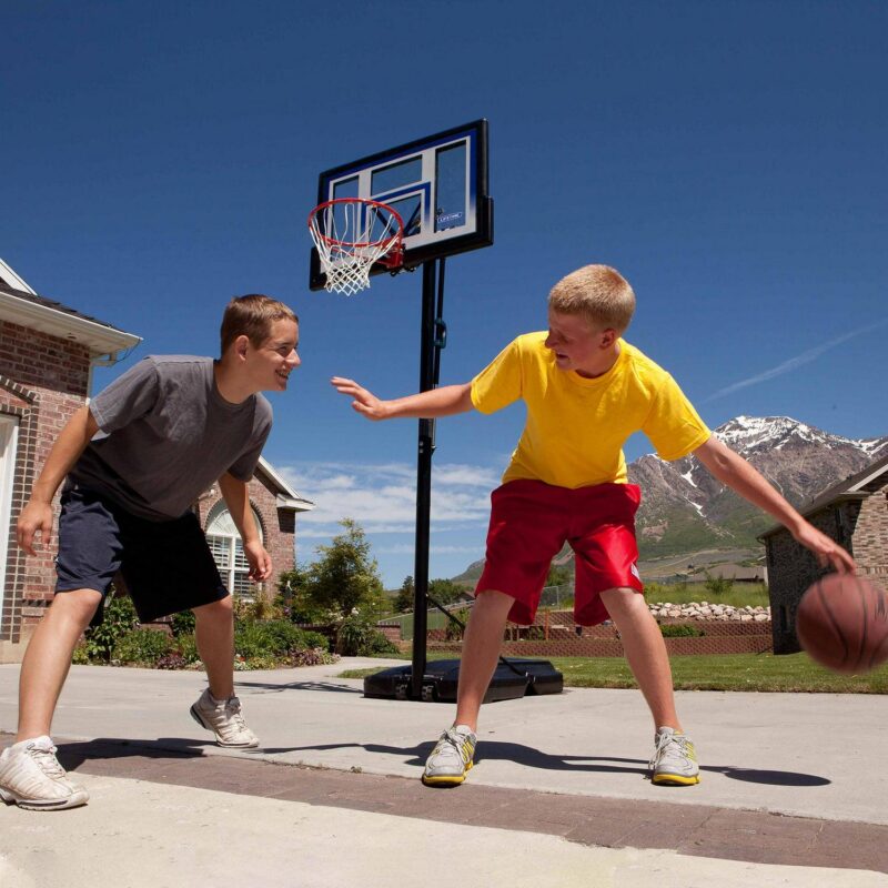 Lifetime New Adjustable Portable Basketball Hoop (48-in Polycarbonate) - 51550 - Image 10