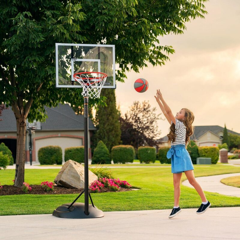 Lifetime New Adjustable Youth Portable Basketball Hoop (30- inch Polycarbonate) - 91115 - Image 12