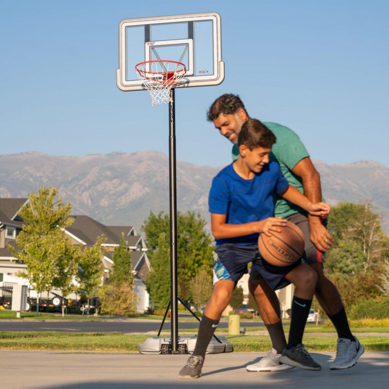 Lifetime New Adjustable Portable Basketball Hoop (44-inch Polycarbonate) - 90690 - Image 13