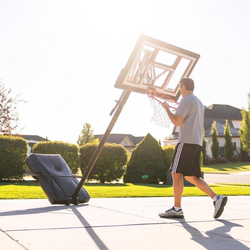 Lifetime New Adjustable Portable Basketball Hoop, 48 inch Polycarbonate (90491) - Image 9