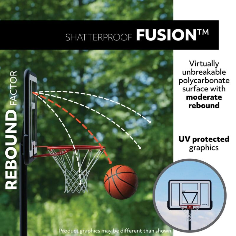 Lifetime New Adjustable Portable Basketball Hoop (50-inch Polycarbonate) - 1529 - Image 4