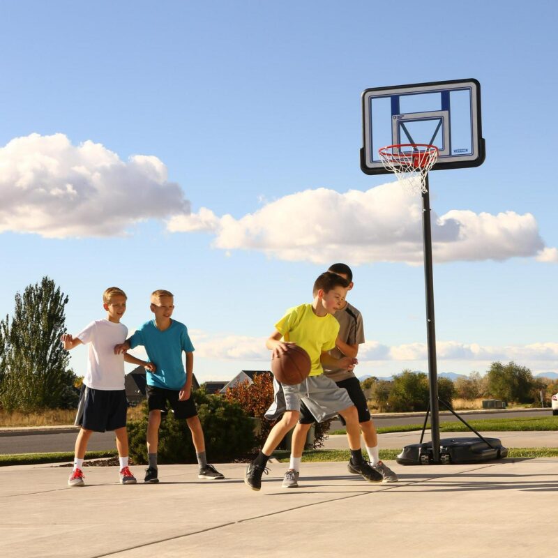 Lifetime New Adjustable Portable Basketball Hoop (44-inch Polycarbonate) - 90073 - Image 8
