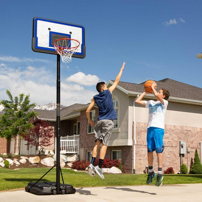 Lifetime New Adjustable Portable Basketball Hoop, 44 inch HDPE Plastic ImpactA (1221) - Image 11