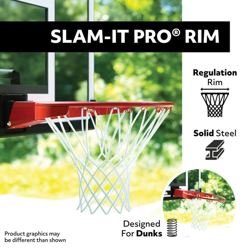 Lifetime New Adjustable In-Ground Basketball Hoop (54-inch Polycarbonate) - 90962 - Image 5