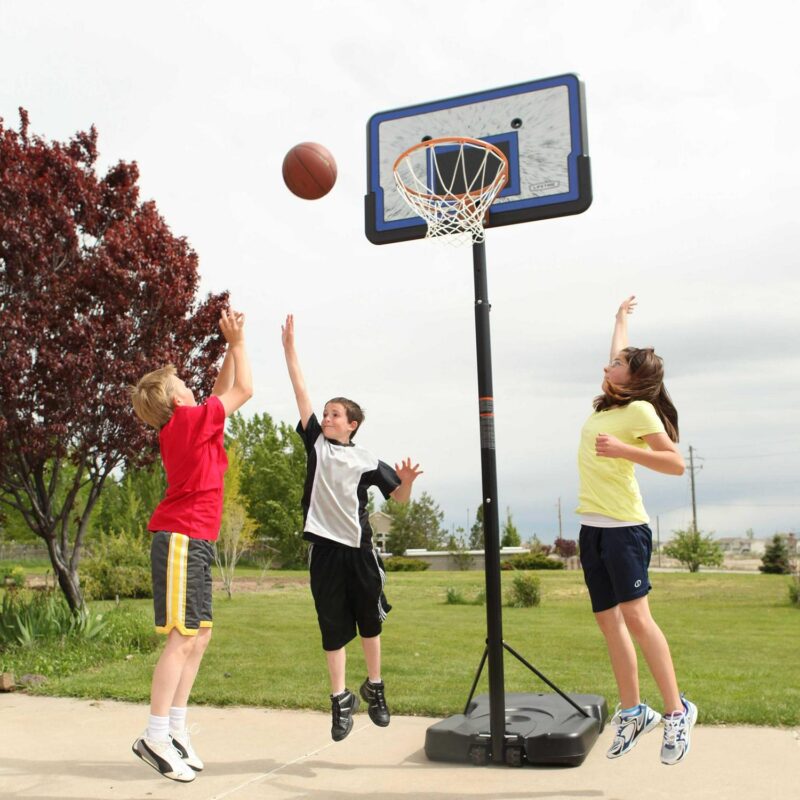 Lifetime New Adjustable Portable Basketball Hoop, 44 inch HDPE Plastic ImpactA (1221) - Image 2