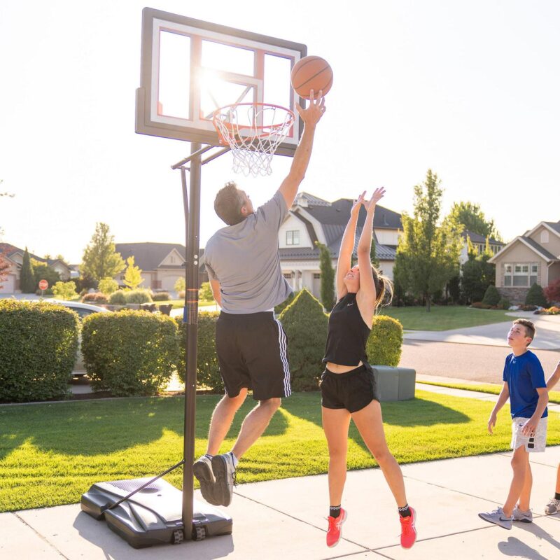 Lifetime New Adjustable Portable Basketball Hoop, 48 inch Polycarbonate (90491) - Image 10