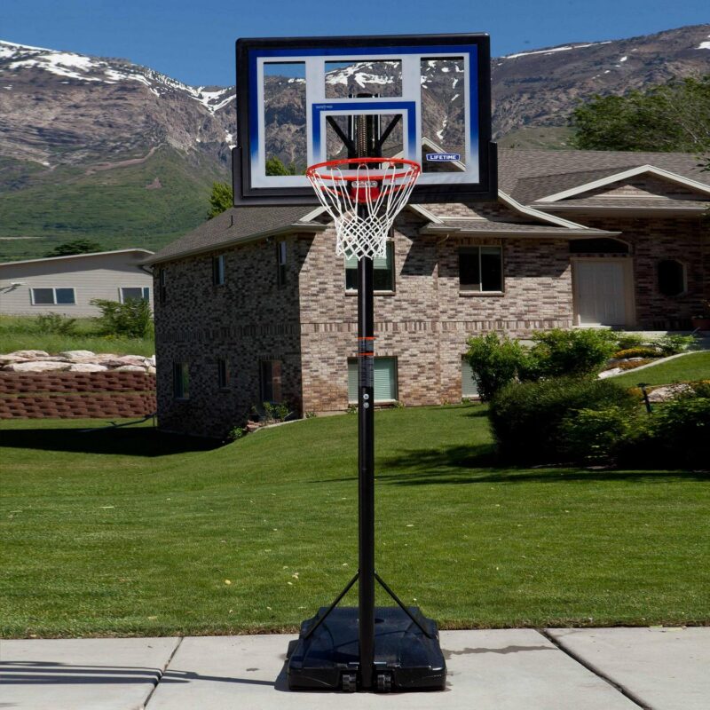 Lifetime New Adjustable Portable Basketball Hoop (48-in Polycarbonate) - 51550 - Image 2