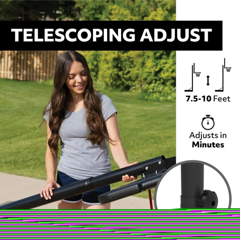 Lifetime New Adjustable Portable Basketball Hoop 44-inch ImpactA - 90040 - Image 5