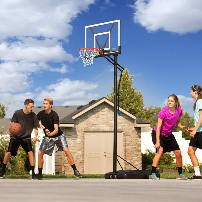 Lifetime New Adjustable Portable Basketball Hoop, 48 inch Polycarbonate (90585) - Image 15